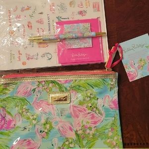 NWT Lilly Pulitzer Agenda Bonus Bag